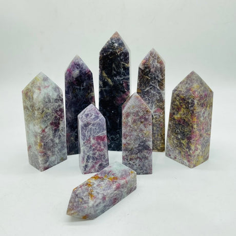 Unicorn Stone Four-Sided Tower Point Wholesale -Wholesale Crystals