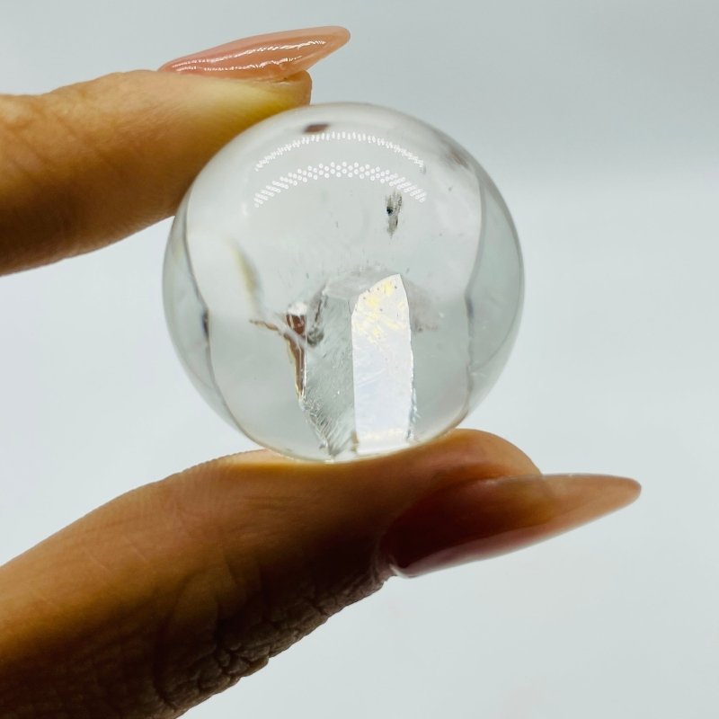 Unique Hexagonal Quartz In Quartz Beautiful Sphere -Wholesale Crystals