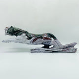 Unique Vein Ocean Jasper Galloping Leopard Panther Carving -Wholesale Crystals