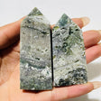 Vein Green Ocean Jasper Four - Sided Tower Points Wholesale - Wholesale Crystals