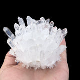 White Aura Crystal Cluster -Wholesale Crystals