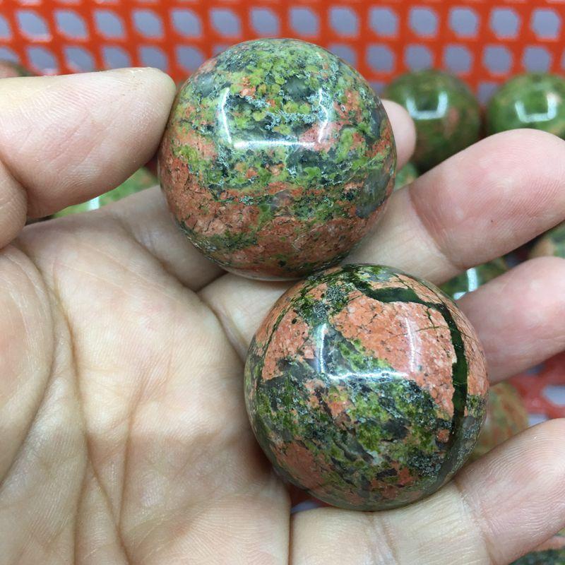 Wholesale Natural Unakite Crystal Ball -Wholesale Crystals