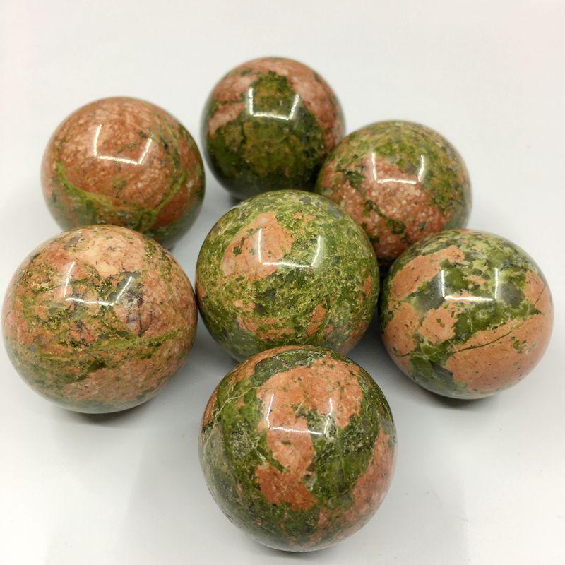 Wholesale Natural Unakite Crystal Ball -Wholesale Crystals