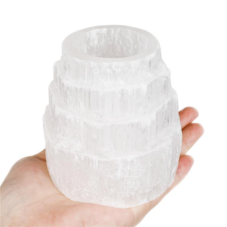 Wholesale Selenite Candle Holder -Wholesale Crystals