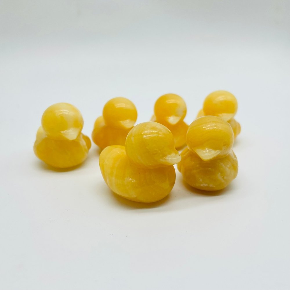 Yellow Calcite Duck Carving Wholesale -Wholesale Crystals