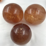 Yellow Calcite Honey Calcite Rainbow Spheres -Wholesale Crystals